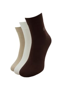 Calvin Klein - Kurzsocken, 3er-Pack, für Herren - 001 BLACK
