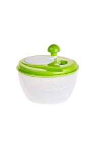 Cheffinger - Salatschleuder 3,5 L mit Kurbel und Sieb – 3 in 1 Gemüseschleuder - 