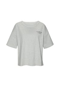 COPENHAGEN STUDIOS - T-Shirt Nachtwäsche 2, Baumwolle, Damen - 665 GREY