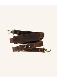 BUCKLE & SEAM - Leder Schultergurt SCHULTERGURT, wasserdicht - Braun
