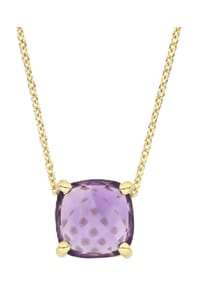 VANDENBERG - Damen Kette mit Anhänger, 925er Silber mit Amethyst - GOLD