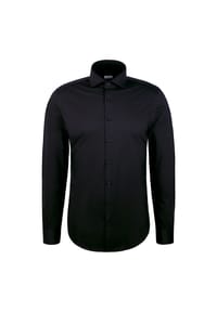 seidensticker - Jerseyhemd Schwarze Rose - Black (0039)