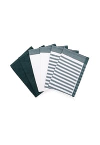 ROSS® 4 X Geschirr- 2 X Küchentuch im Set Superior - Superior - Anthrazit