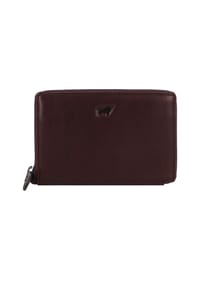 BRAUN BÜFFEL AREZZO - Kartenetui "9CS", Reißverschluss, RFID-Schutz, Leder, für Herren - 010 SCHWARZ