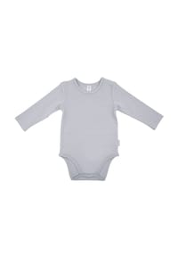 maximo® - BABY-Body, langer Arm, Jersey Schulterverschluß - dogwood