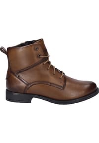 Seibel - Schnürstiefeletten Simona 05, Blockabsatz, Zuglasche, für Damen - 100 SCHWARZ
