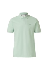 s.Oliver - Poloshirt, 1/2 Arm,, Logo-Stickerei, für Herren - 0100 WHITE