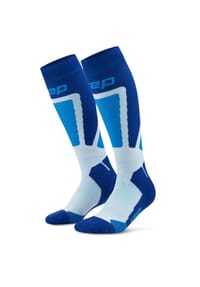 cep - Herren Ski Merino Socken Tall 4.0 aqua blue - blau