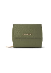 LAZAROTTI Bologna Leather - Bologna Leather Geldbörse Leder 12 cm - black