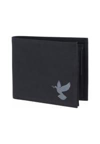 oxmox® New Cryptan - New Cryptan Geldbörse RFID Schutz 12 cm - schwarz-circle bloom grey