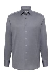ETERNA - Baumwollhemd MODERN FIT - anthrazit