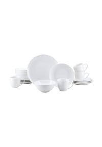 CreaTable - Bistrot Weiss, Kombiservice 16-tlg - Weiss