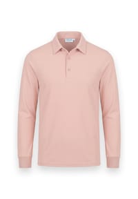 Vercate - Poloshirt, Slim Fit, Langarm, für Herren - Blau