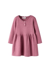 name it® - Kleid NALIE Strick-Kleid - altrosa