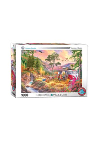 eurographics - Puzzle Bulli Paradies, Smart Cut, 1000 Teile, 68 x 48 cm - 