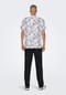 ONLY & SONS T-Shirt, Allover-Print, Baumwolle, für Herren Bild 5