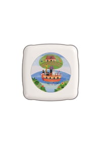 Villeroy & Boch Platte quadratisch Charm & Breakfast Design Naif - Design Naif - bunt