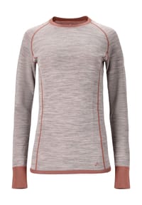 WHISTLER - Ski- und Sportunterhemd BRANDI mit hohem Merinowolle-Anteil - 1109 Burlwood