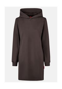 salzhaut - Knielanges Kleid (Midi) DISCHDÄK - braun