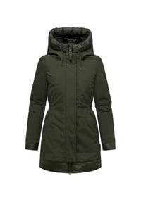 NAVAHOO® - Wintermantel Winterprinzessin 14 - Anthracite