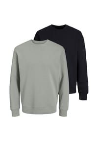 JACK & JONES - Sweatshirt 2er Pack Star - Crockery