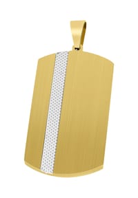 Adelia's Bold Style - Anhänger aus Edelstahl - weiß