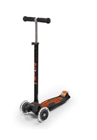 micro - Scooter Maxi Deluxe LED - schwarz