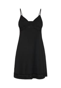 TRIUMPH - Negligee Comfort Allure Hw, V-Ausschnitt, für Damen - 0004 BLACK