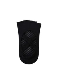 MUNADUNA - Yoga-Zehensocken mit Doppelkreuz  - offene Zehen Zehensocken,Anti-Rutsch,Elastisch - Gelb