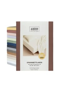 SCHÖNER WOHNEN KOLLEKTION - Spannbettlaken - Anthrazit