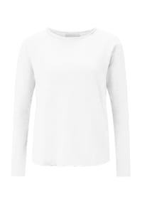 rich&royal - Longsleeve, Uni-Design, für Damen - 890 BLACK