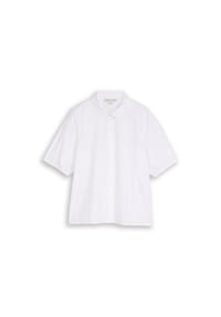 DENIM TOM TAILOR - Hemdbluse, Stickerei, für Damen - 20000 WHITE