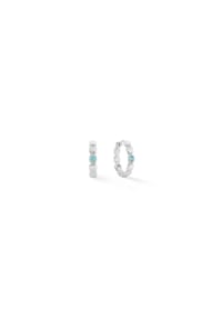 COEUR DE LION - Creole Soft Cube Circle Glow Ocean - Blau-Silber
