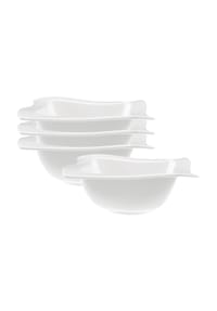 Villeroy & Boch Bols NewWave ø 17 cm 4er Set weiß - NEWWAVE - weiß