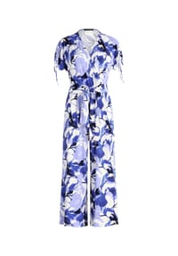 BETTY BARCLAY - Overall, Wickel-Ausschnitt, für Damen - 1881 CREAM/BLUE