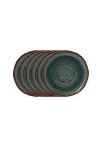 like. by Villeroy & Boch Kaffeeuntertasse 6 Stk Crafted Breeze - Crafted - grün