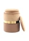 Kayoom Hocker Zora 125 2er-Set Hellbraun - / braun gold Bild 9