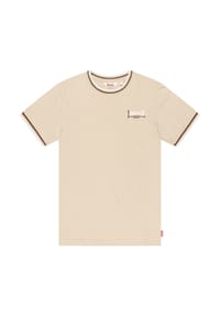 LONSDALE™ - Herren T-Shirt schmale Passform QUIN - Dark Navy/White/Red