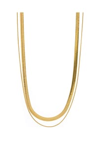 timi OF SWEDEN - Halskette Ivy aus Edelstahl - gold