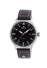 DUGENA KAPPA - Premium-Armbanduhr Kappa 7 Airtrip - braun/schwarz