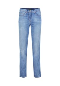 BETTY BARCLAY - Stretch-Hose mit elastischem Bund - Grey Denim