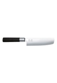 KAI Nakirimesser, 16,5 cm, Polierte Klinge, Wasabi Black - WASABI BLACK - SILBER