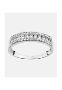 Diamant L'eternel - Eternity Ring, mit Zirkonia, 375 Weißgold - white gold