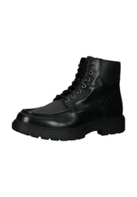 GEOX - Leder Stiefelette - Schwarz