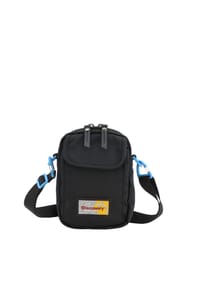 Discovery - Schultertasche Icon aus robustem rPet Polyester-Material - Black