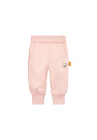 Steiff - Jogginghose College, Gummibund, für Babys und Kleinkinder - 3015 SILVER PINK