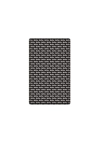 COFI - One Piece Spannbettlaken 90x200 cm – Baumwolle – Kinderbett Bezug - Schwarz 90 x 200 + 25 cm