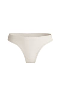 CALIDA - Damen String Seamless Natural - schwarz