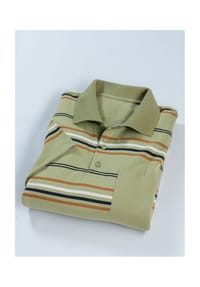Sieh an! - Poloshirt - beige-gestreift