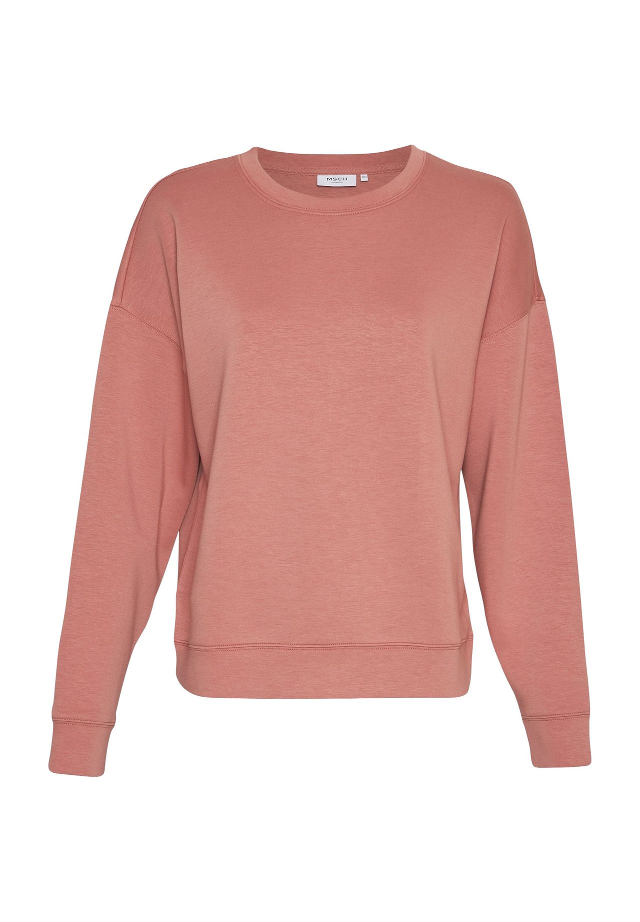 MSCH COPENHAGEN Sweatshirt, überschnittene Schulter, Rundhals, für 